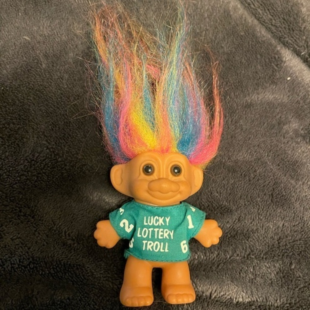 Trolls Lucky Lottery Doll with Rainbow Hair